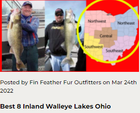 Best 8 Inland Walleye Lakes Ohio