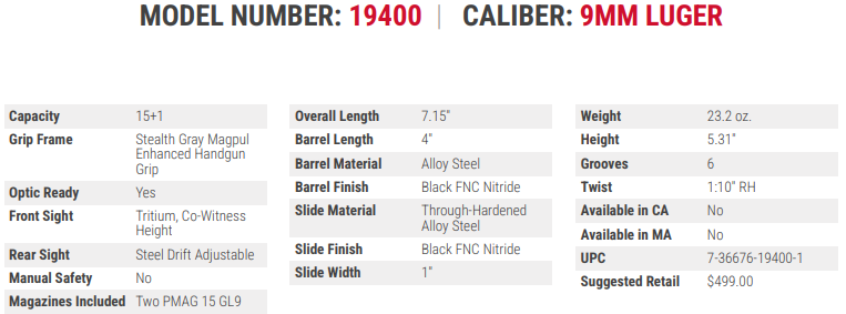 SHOP RUGER RXM SHOP RUGER RXM