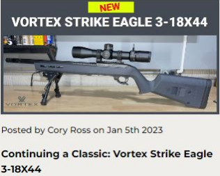 Continuing a Classic: Vortex Strike Eagle 3-18X44
