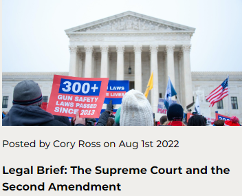 Legal Brief: The Supreme Court and the Second Amendment